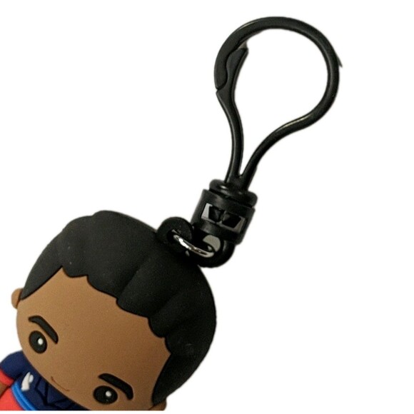 Ted Lasso Nathan Nate Shelley Figure Bag Clip Coach TV Show Monogram Int - Picture 3 of 6
